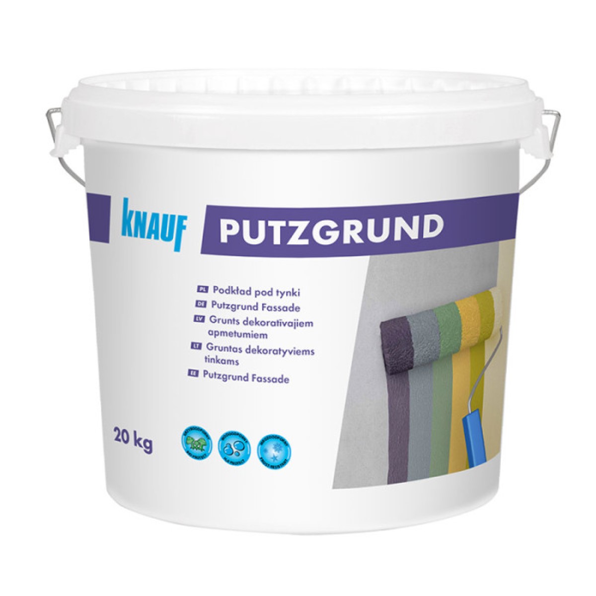 Knauf Putzgrund Fassade Dispersā grunts zem dekoratīvā apmetuma