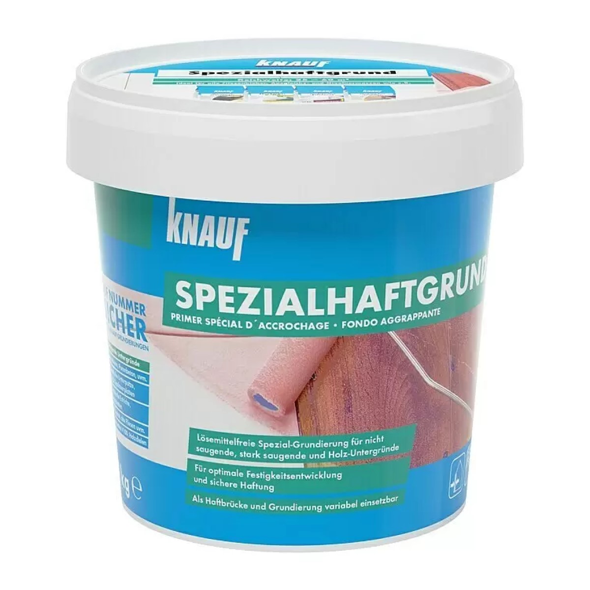 Knauf Spezialhaftgrund Saķeres grunts koka un flīžu pamatnēm grīdas zonā