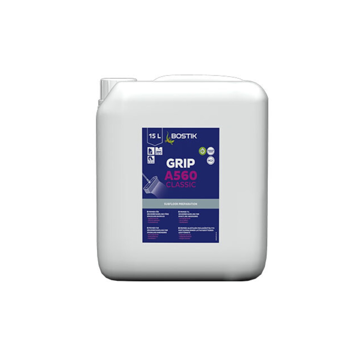 Bostik Grip A560 Classic грунтовка для полов с шпаклевочной массой 15L