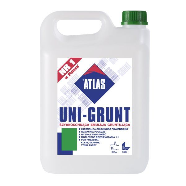 ATLAS UNI-GRUNT 5L gruntēšanas emulsija