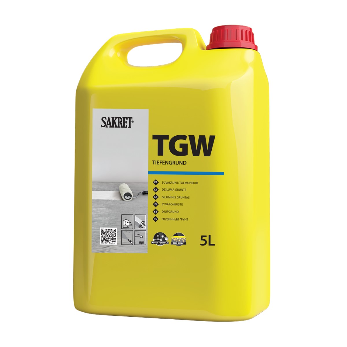 Sakret TGW dziļuma grunts, 5L