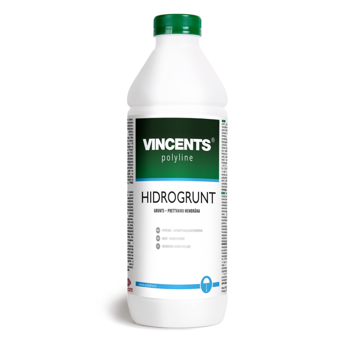Vincents Polyline Hidrogrunt grunts prettvaiku membrāna, 1L