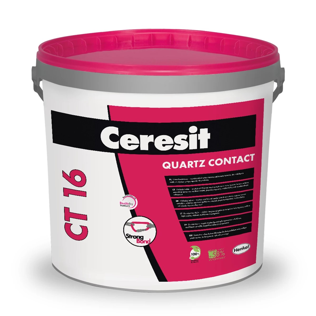 Ceresit CT 16 Gruntskrāsa Sintētisko sveķu dispersija pamatņu gruntēšanai zem plānkārtas apmetumiem