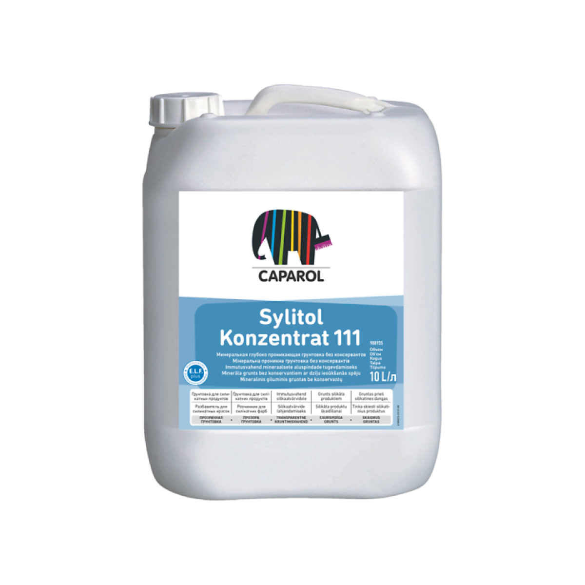 Caparol EXL Sylitol-Konzentrat 111 gruntējošs materiāls uz silikāta bāzes (koncentrāts)