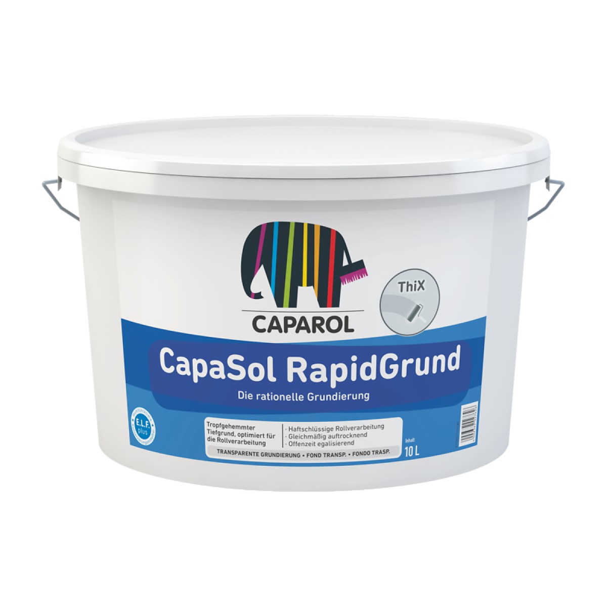 Caparol CapaSol RapidGrund Īpaša, dziļas iedarbības, nepiloša grunts