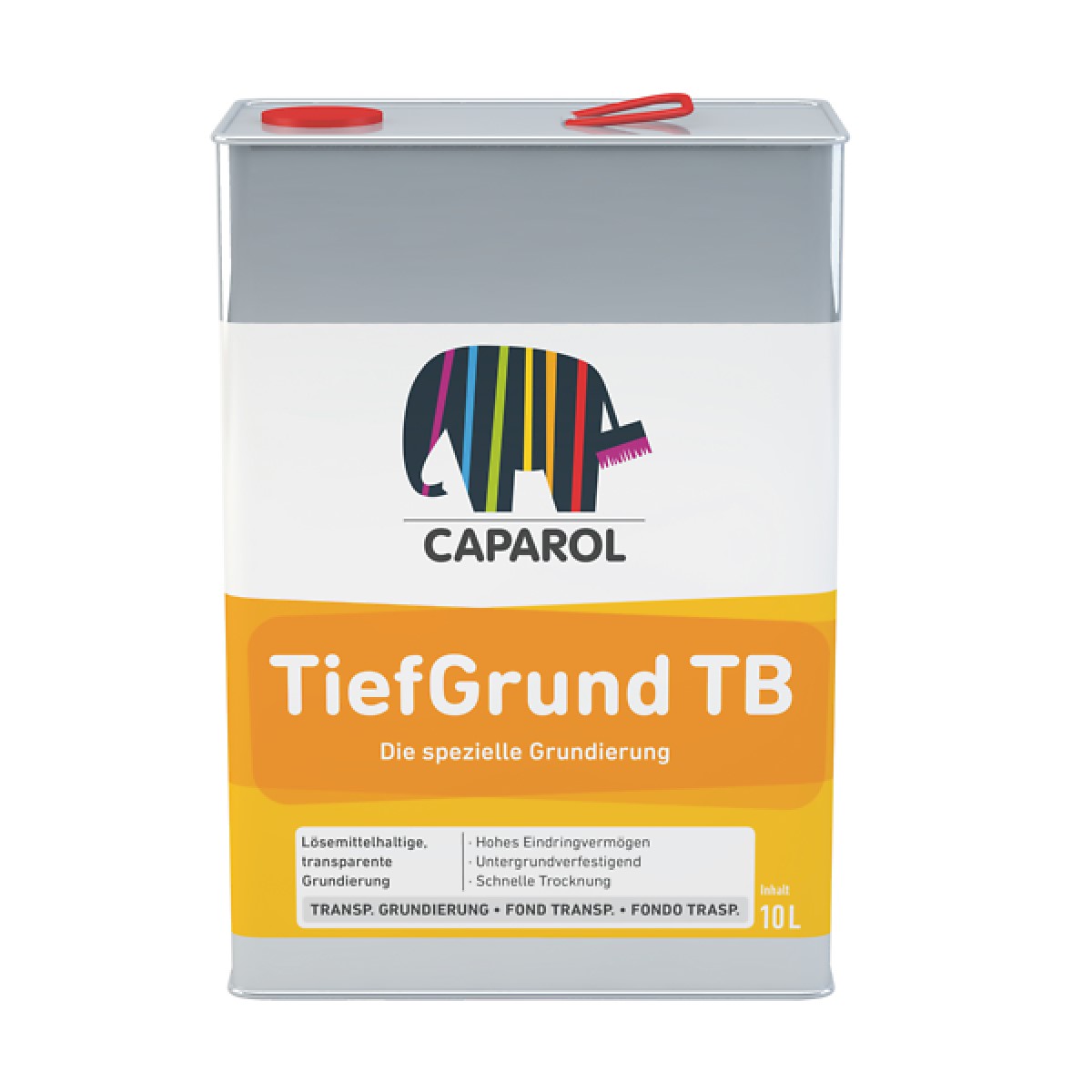 Caparol Tiefgrund TB Dziļas iedarbības šķidīnātāja bāzes dziļumgrunts