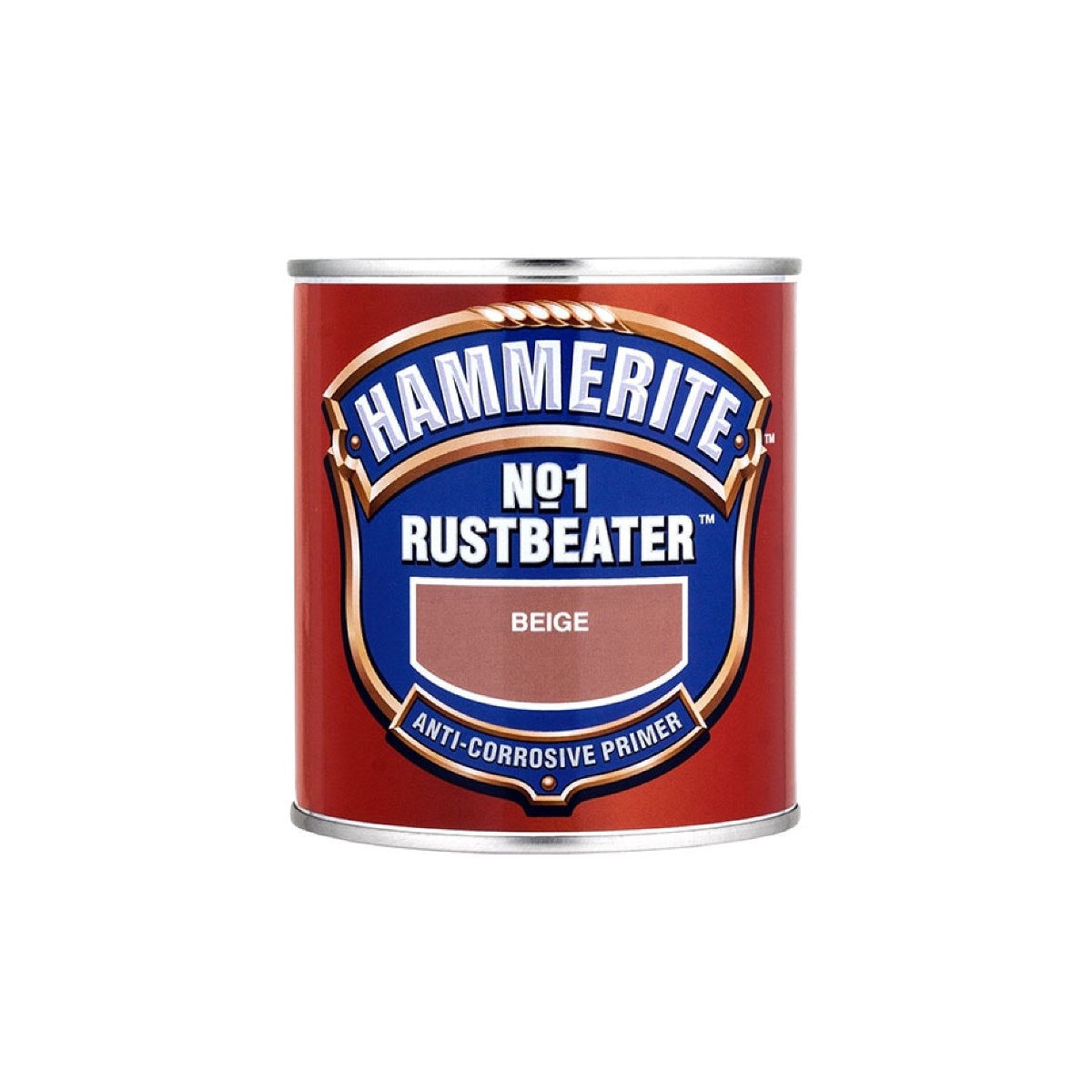 Hammerite No.1 Rustbeater Gruntskrāsa metālam tumši brūns 0.5L