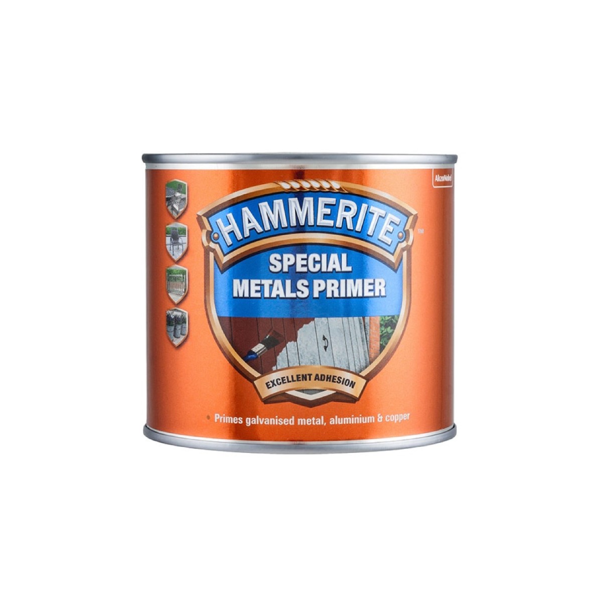 Hammerite Special Metals Primer Gruntskrāsa speciāliem metāliem, sarkana 0.5L