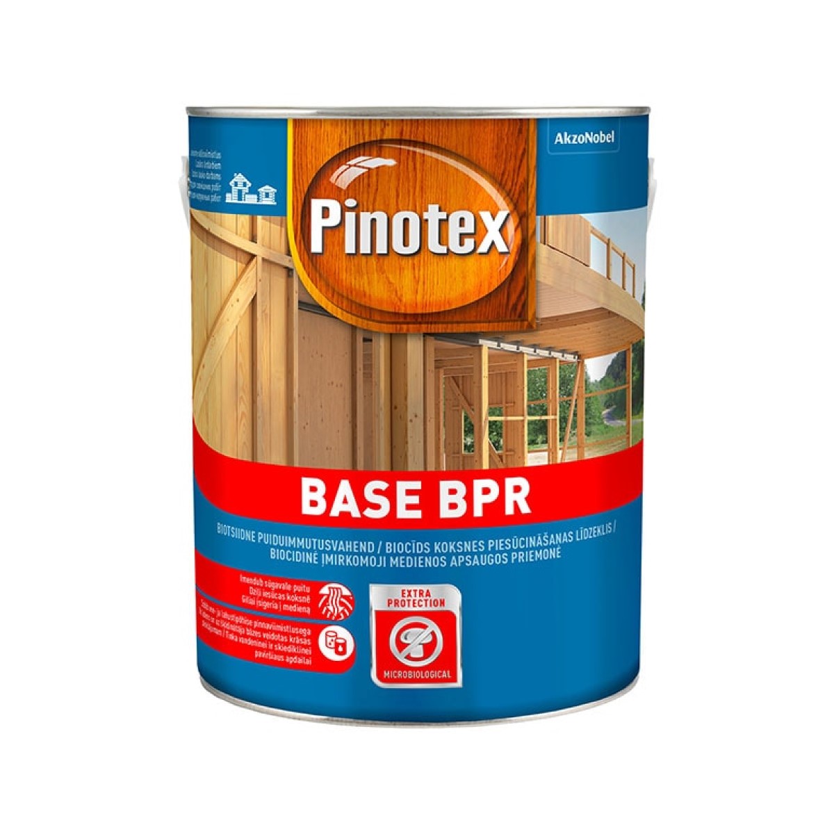 Pinotex Base BPR Biocīds koksnes piesūcināšanas līdzeklis, bezkrāsains 2.5L