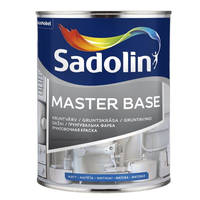 Sadolin MASTER BASE balta BW 1 L