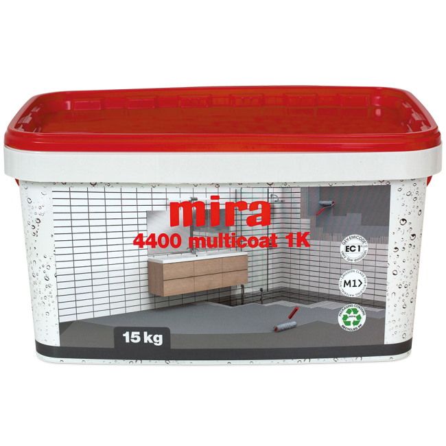 Mira 4400 Multicoat эластичный и прочный гидроизоляционный материал , 15kg