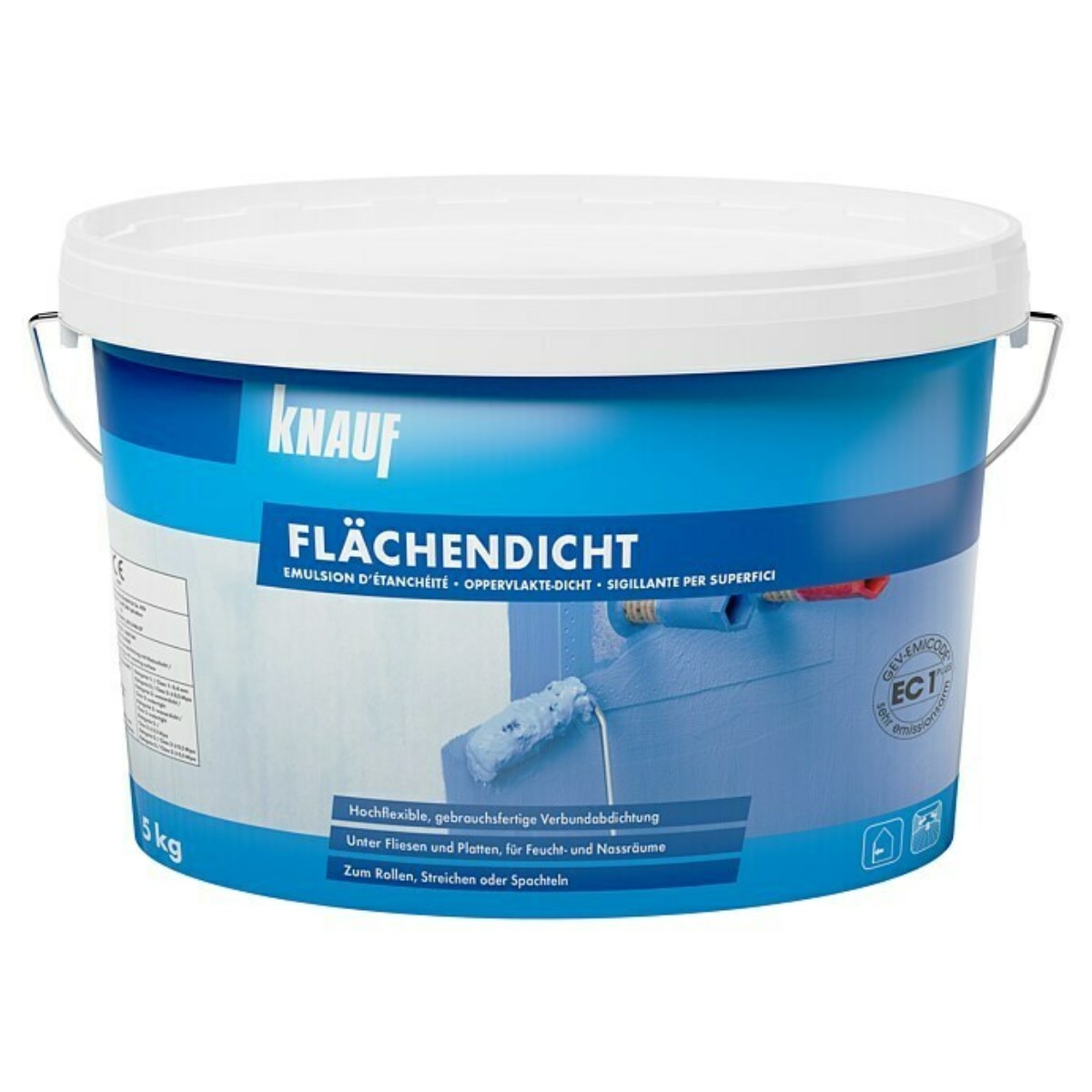 Knauf Flachendicht kaučuka hidroizolācija
