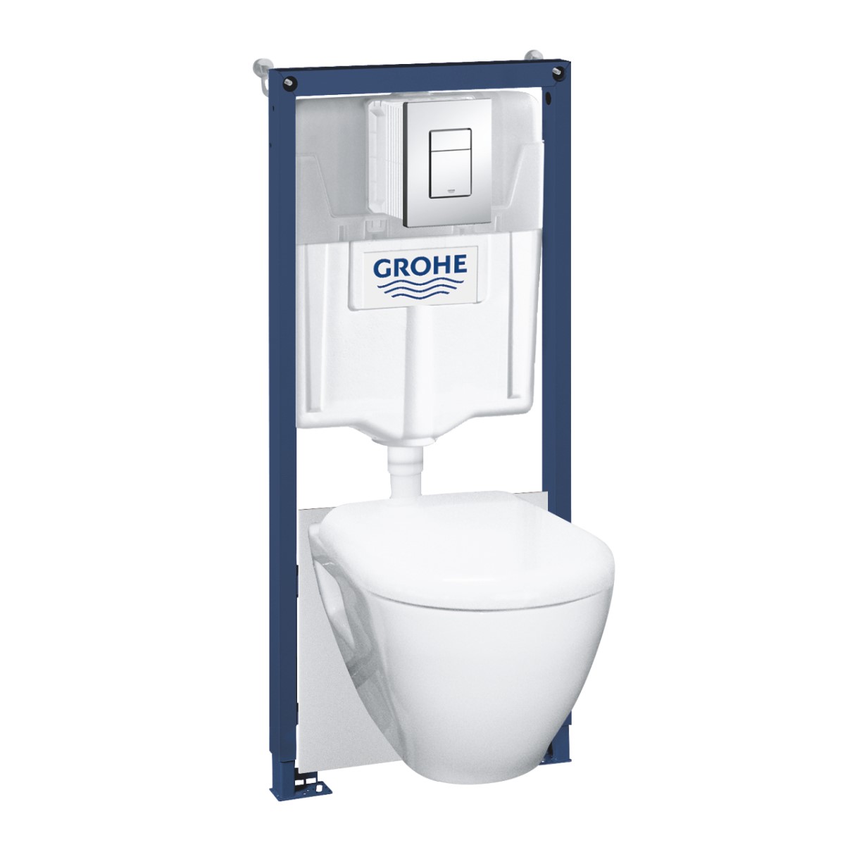 Grohe Solido 5-in-1 Komplekts Serel pods ar SC vāku, taustiņš Skate Cosmo, hroms