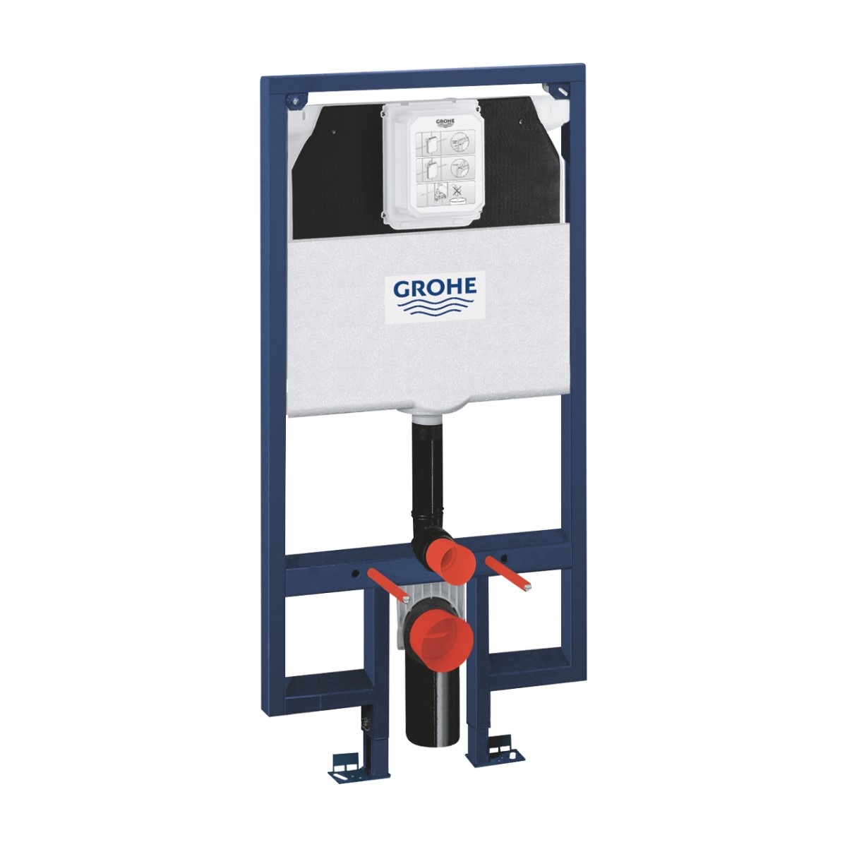 Grohe Rapid SL Iebūvējamais rāmis podam, plānais