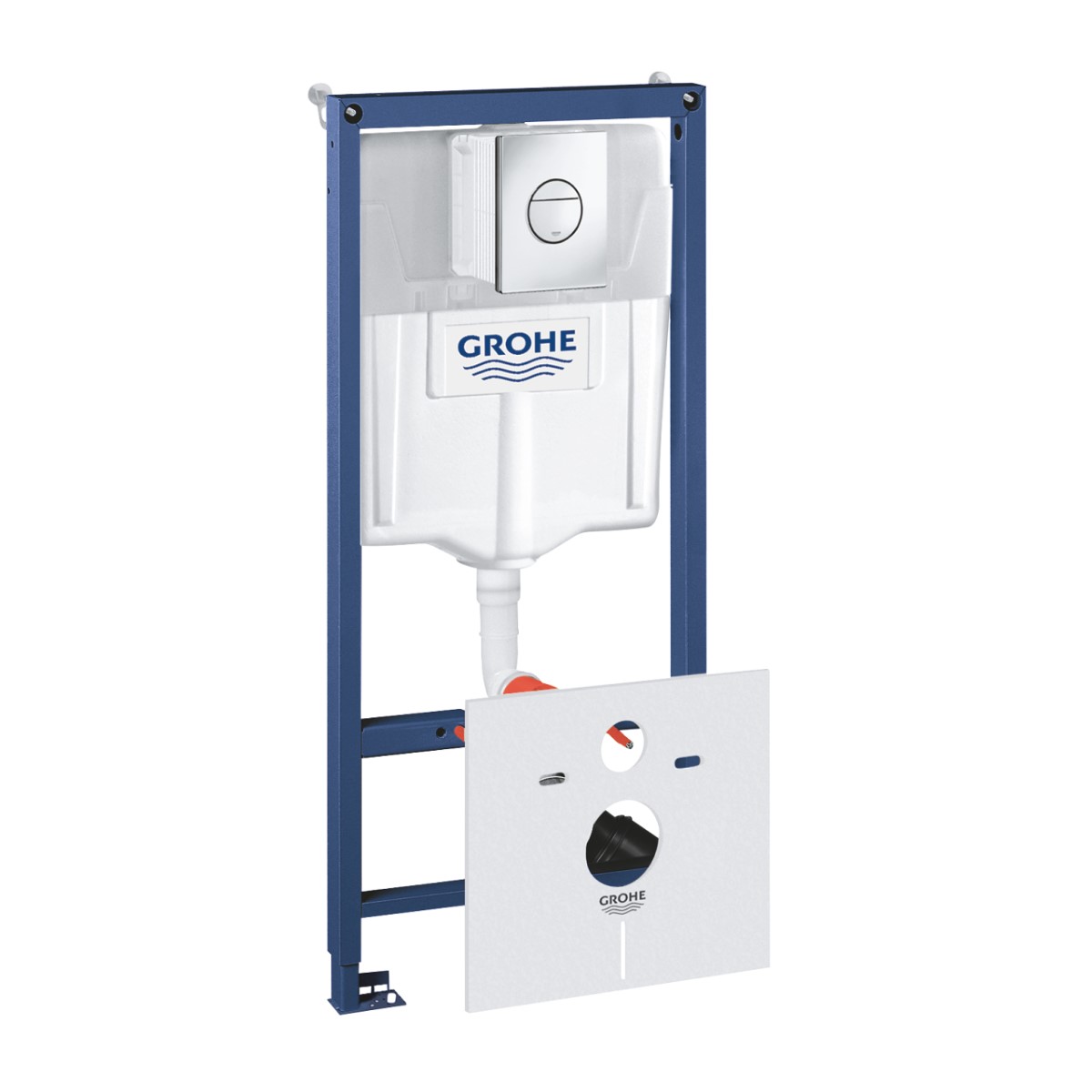 Grohe Rapid SL 4-in-1 Komplekts, taustiņš Nova Cosmo, hroms