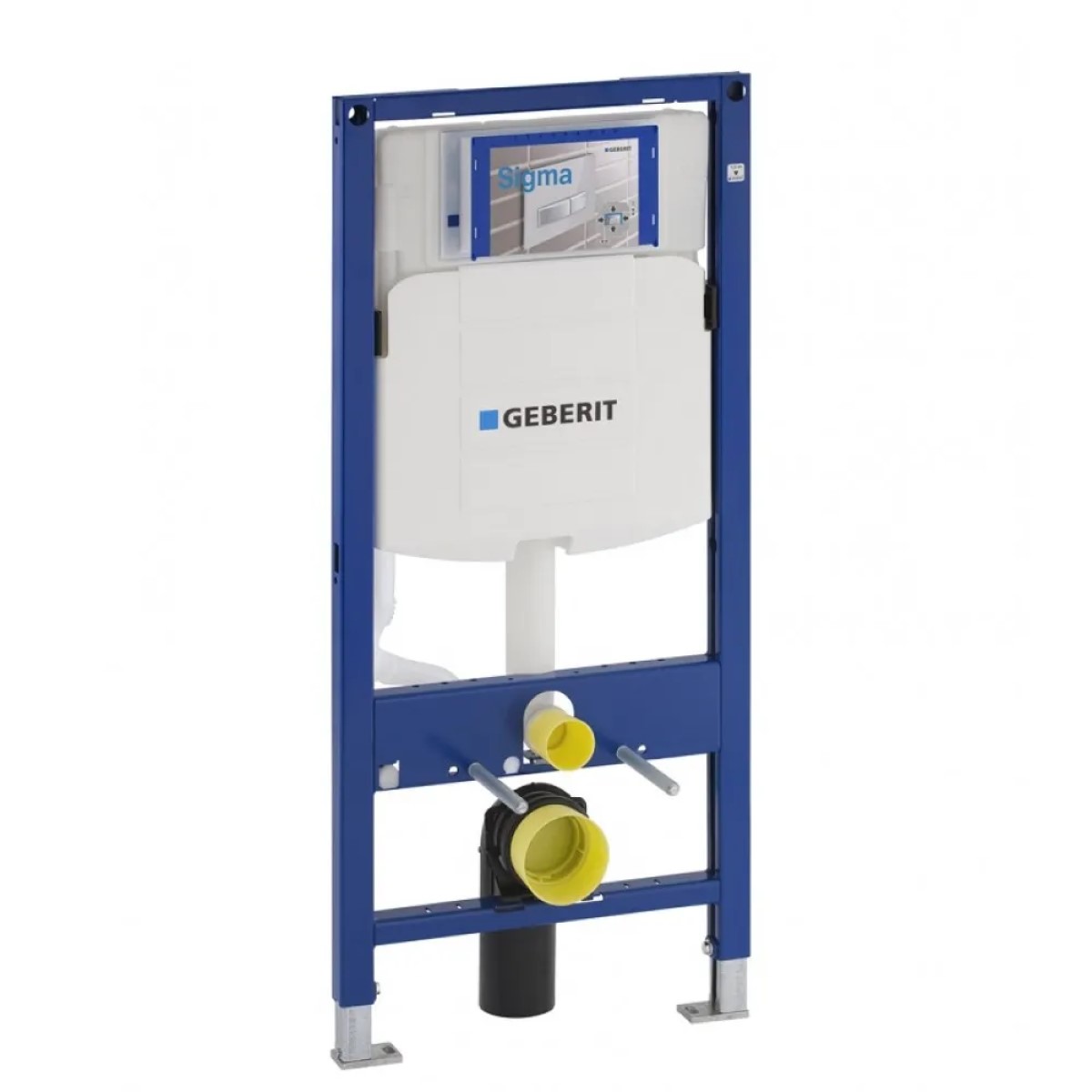 Geberit Duofix iebūvējamais rāmis podam, Sigma skalojamā tvertne