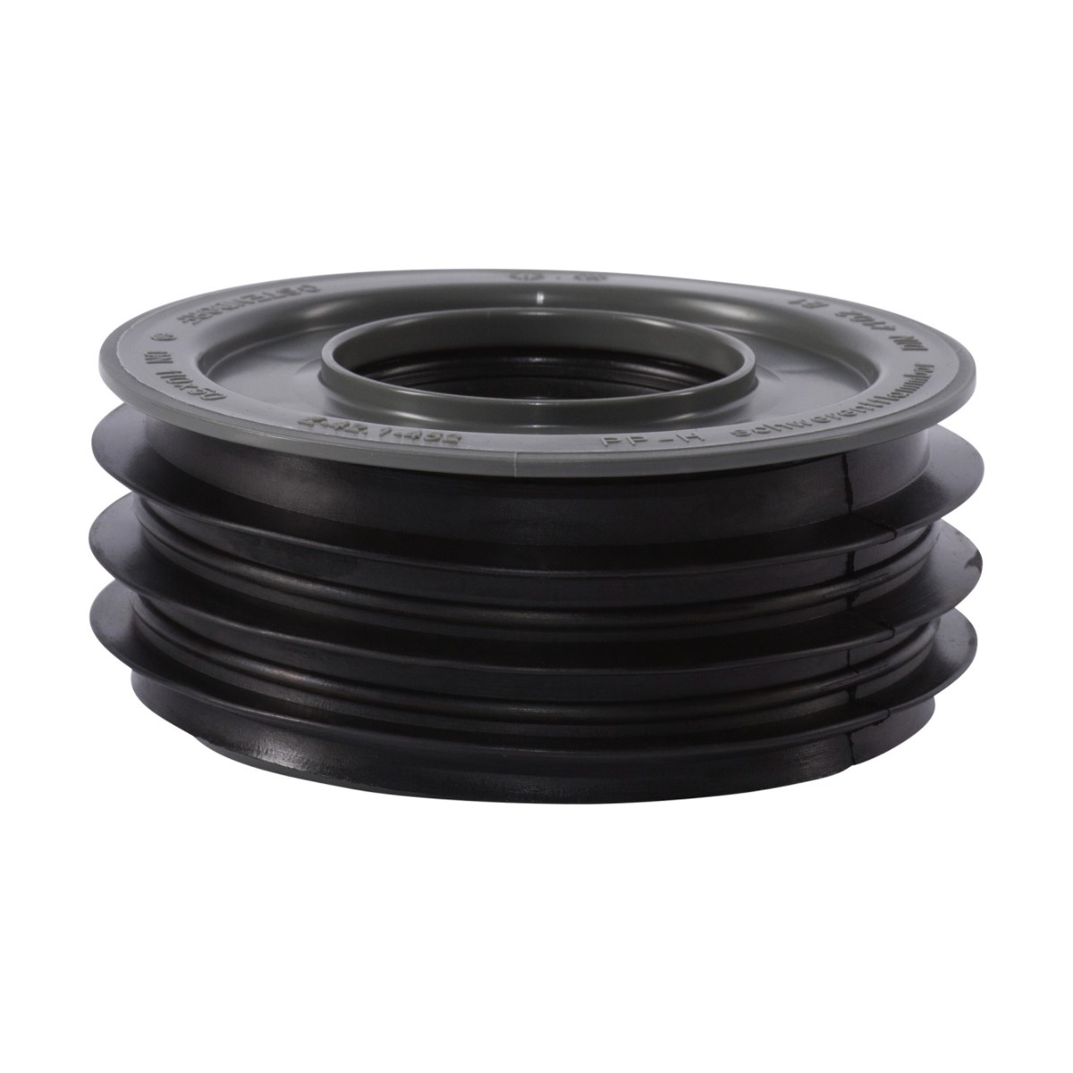 Ostendorf HTSafeRI Iekšējās kanalizācijas pāreja, caurule-caurule, pelēka