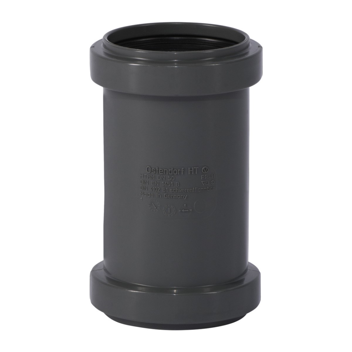 Ostendorf HTSafeMM Iekšējās kanalizācijas dubultuzmava, pelēka