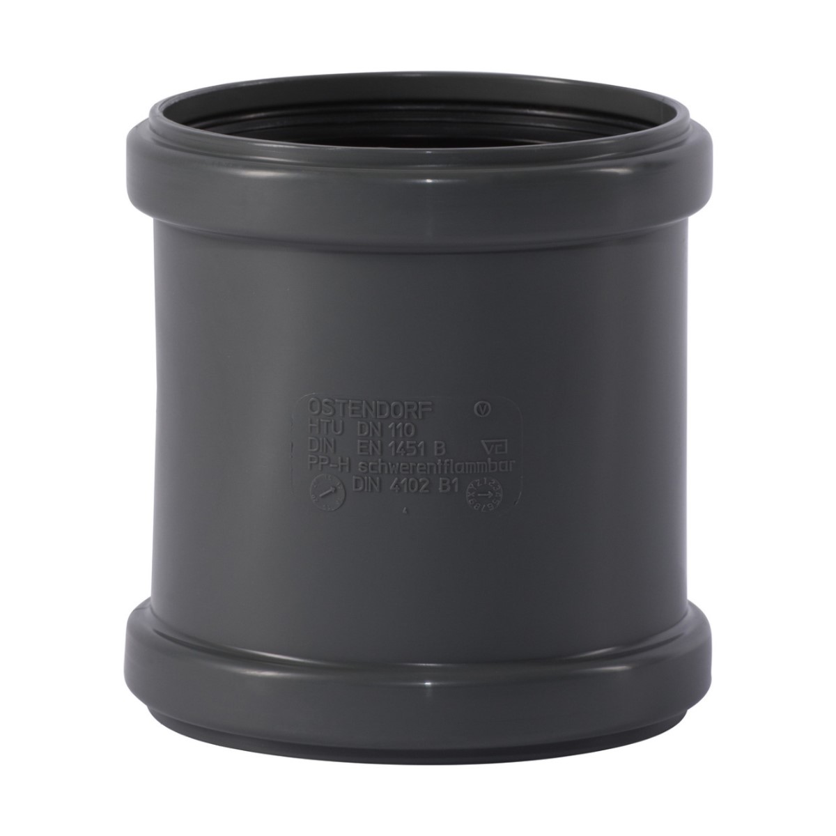 Ostendorf HTSafeU Iekšējās kanalizācijas remontuzmava, pelēka