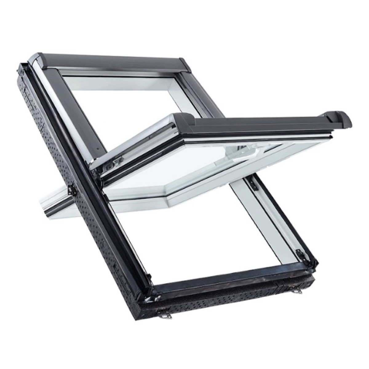 Roto Designo R45 K200 Jumta logs, no PVC ar WD bloku