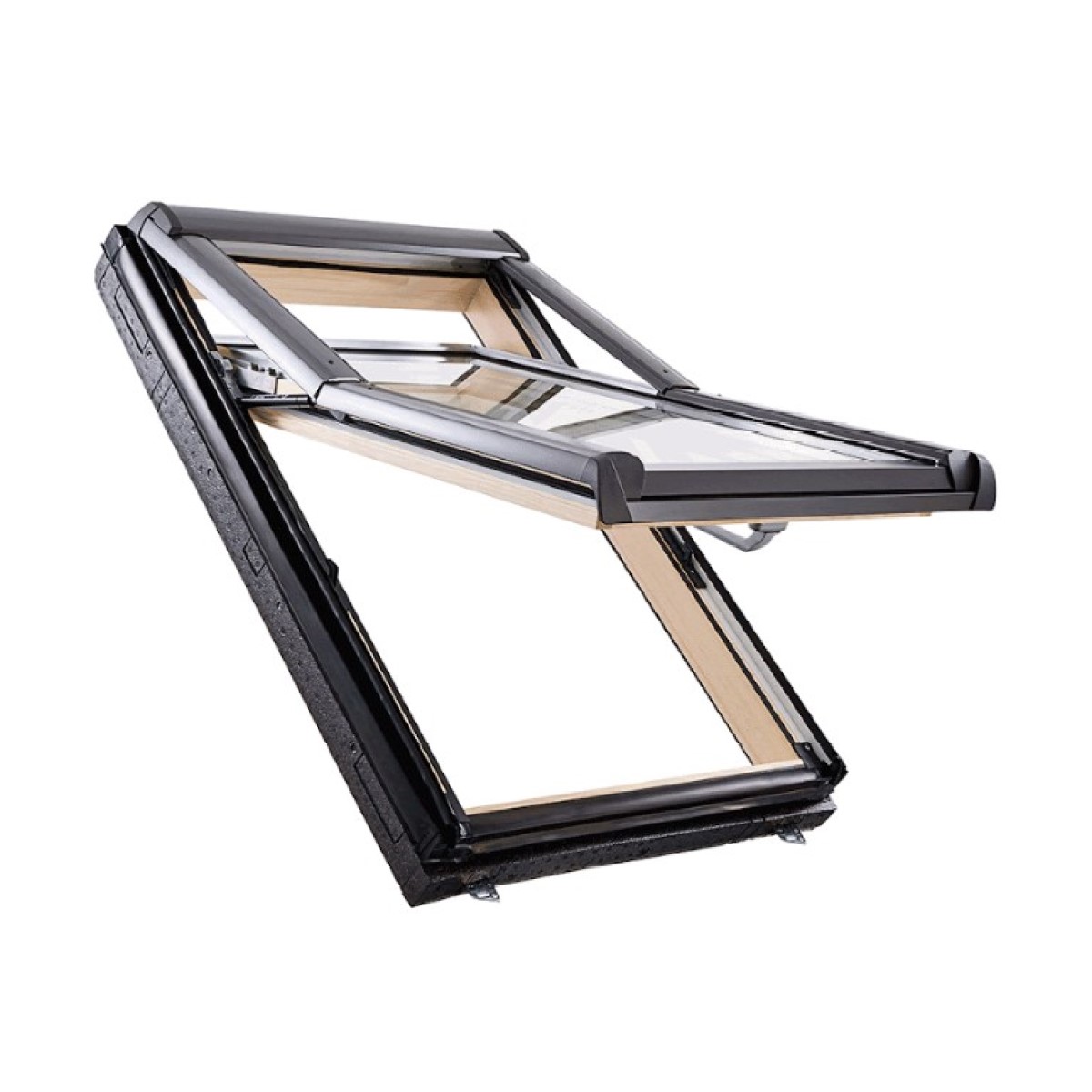 Roto Designo R79 H200 Jumta logs, no koka ar WD bloku