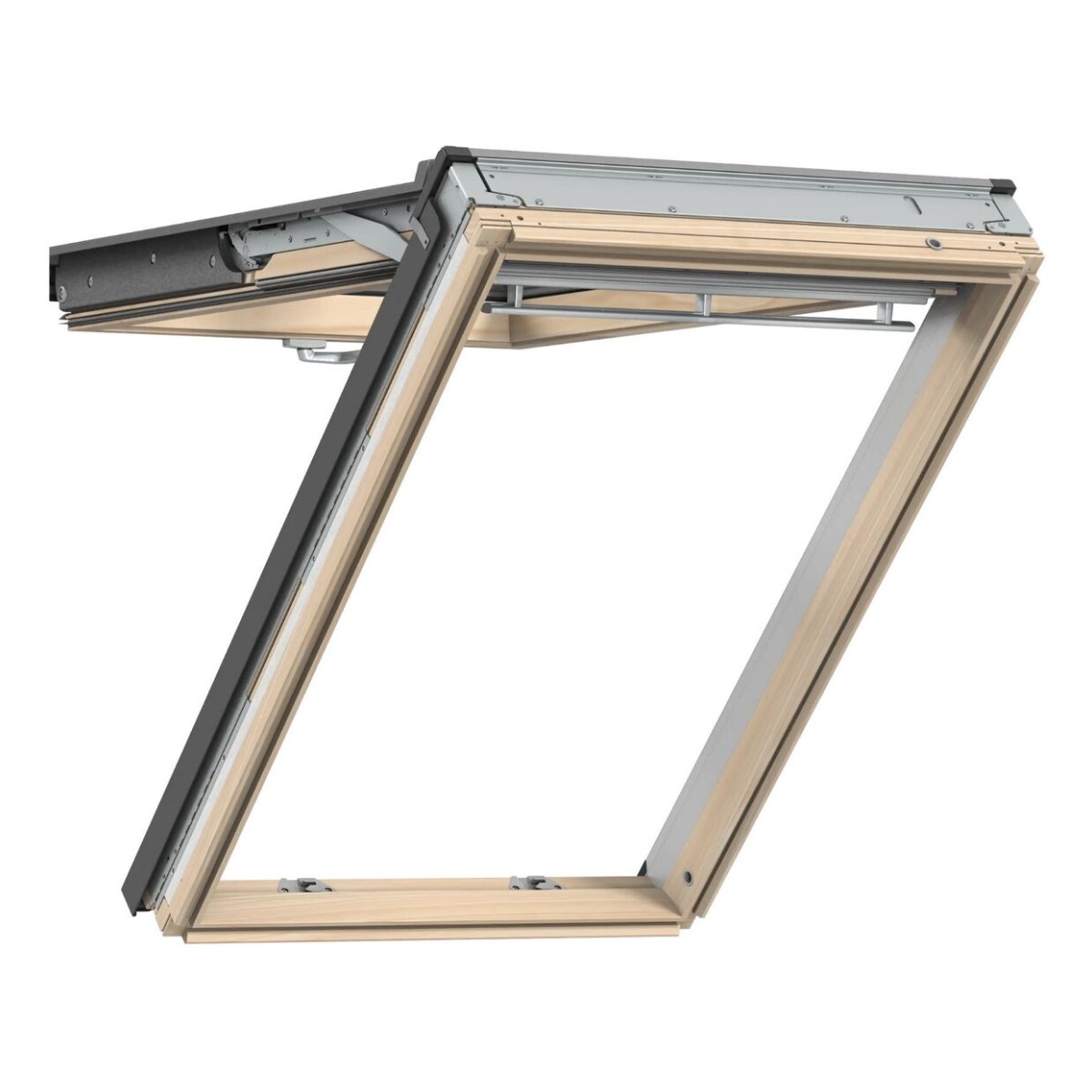 Velux Comfort Panorāmiskais jumta logs ar rokturi augšā un apakšā