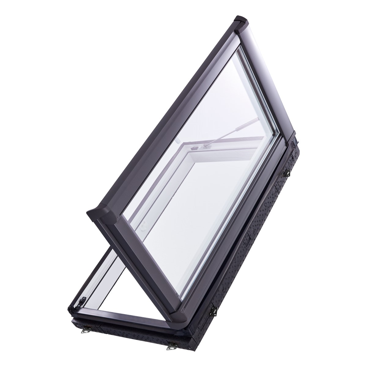 Roto Designo R39 K2DL Jumta lūka, no PVC ar WD bloku, atverama uz kreiso pusi, 54x98cm