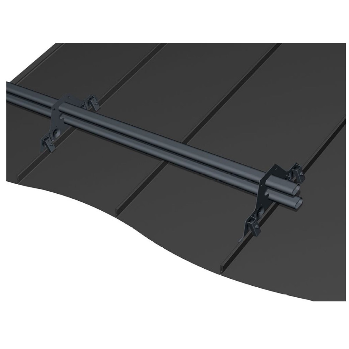 Ruukki Sniega aiztures barjeras stiprinājums Classic profiliem, RSSFOOTA