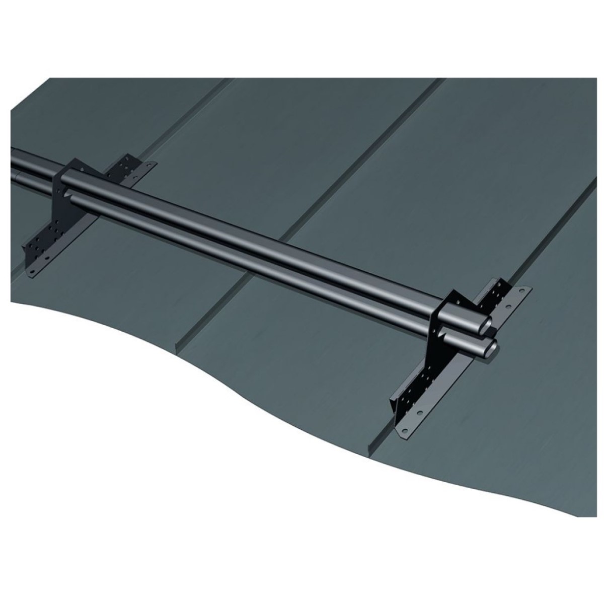 Ruukki Sniega aiztures barjeras stiprinājums valcprofiliem, RSSFOOTD