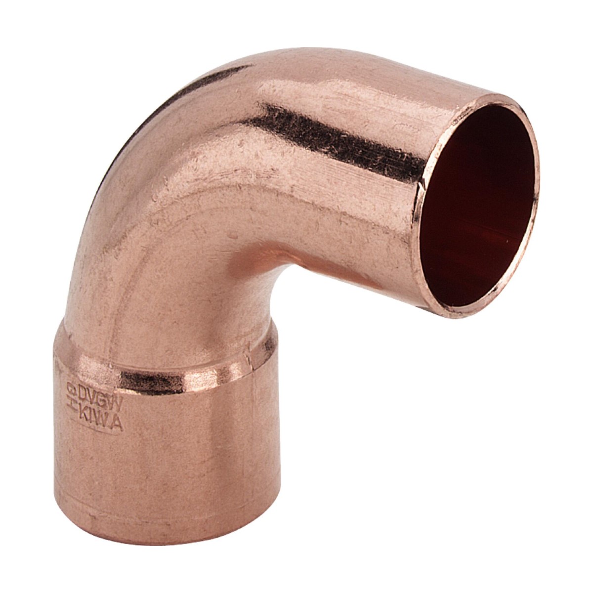 Viega Kapara līkums 90°, lodēts pieslēgums, ievietojams gals