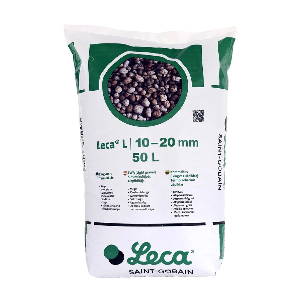 Leca Keramzīts, 10-20mm frakcija