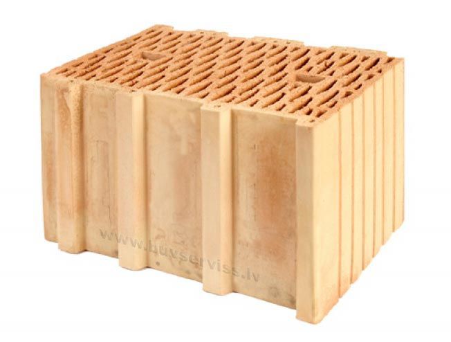 Lode Keraterm 38 строительные блоки 12.5Mpa, 380x250x238mm, 1.63m3