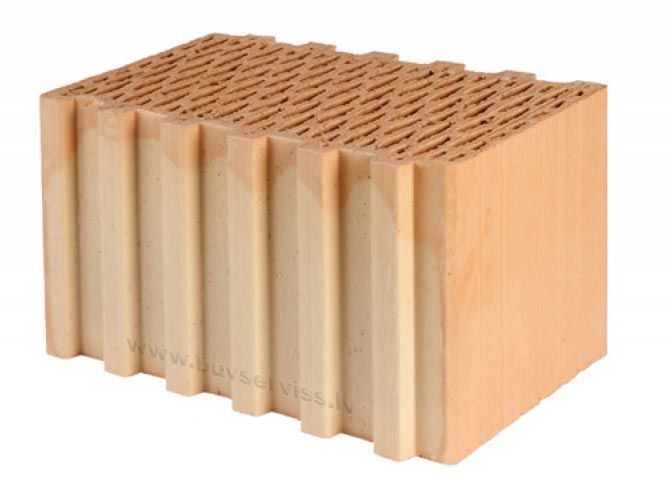 Lode Keraterm 44 строительные блоки 12.5Mpa, 245x440x238mm, 1.85m3