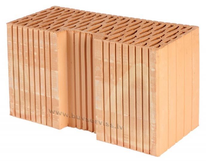 Lode Keraterm 44S строительные блоки 12.5Mpa, 190x440x238mm, 1.67m3