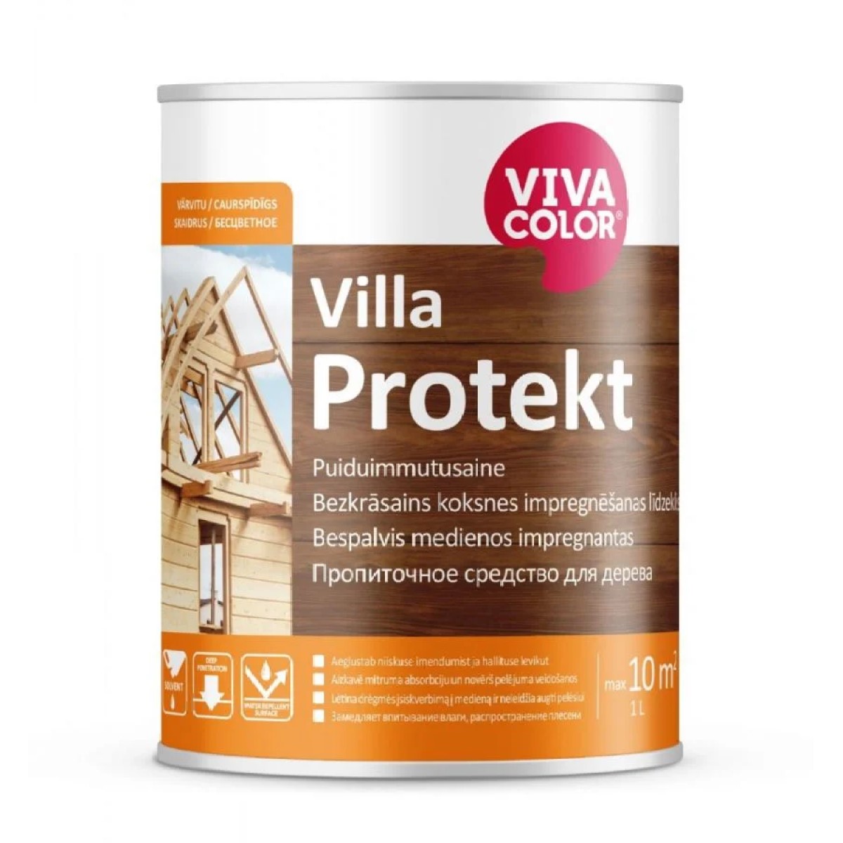 Vivacolor Villa Protekt Koksnes impregnēšanas līdzeklis