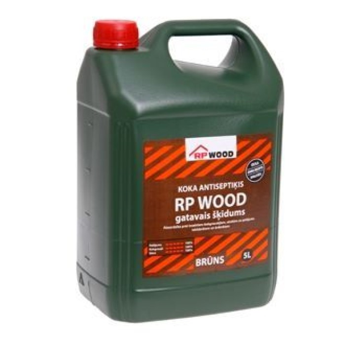 RP Wood Антисептик для дерева , brūns 5L