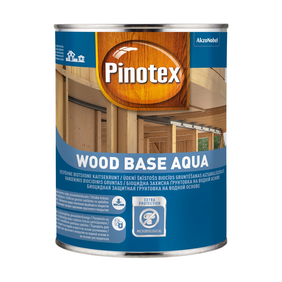 Pinotex Wood Base Aqua Ūdens bāzes biocīds gruntēšanas aizsarglīdzeklis