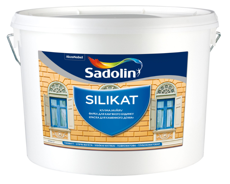 Sadolin Silikat BW Silikātkrāsa, stipri matēta 10L