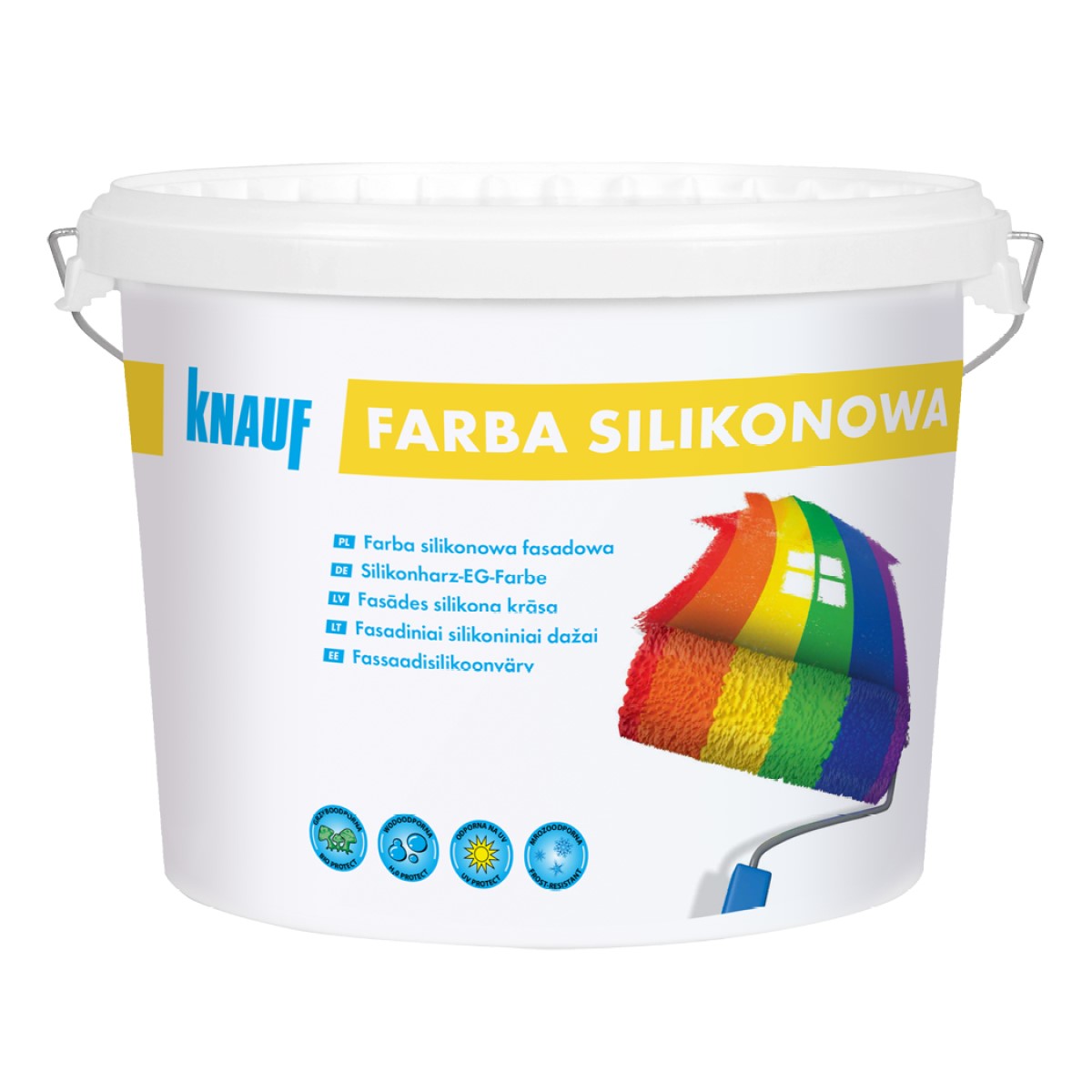 Knauf Farba Silikonowa Fasādes silikona krāsa
