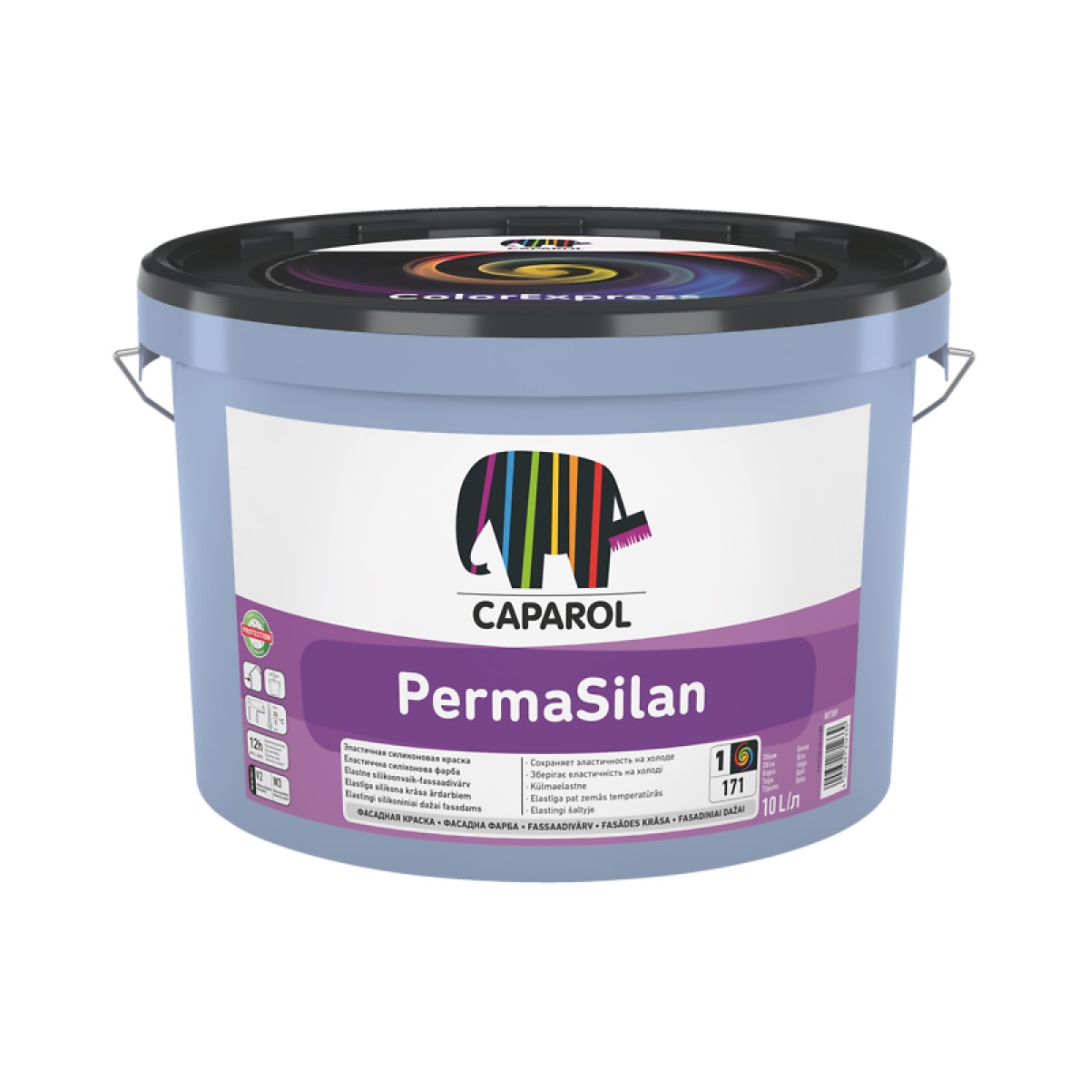 Caparol PermaSilan Elastīga fasādes krāsa saplaisājušām fasādes virsmām