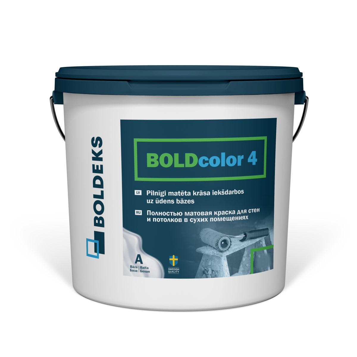 BOLDcolor 4 A Краска для потолка и стен , pilnīgi matēta 10L