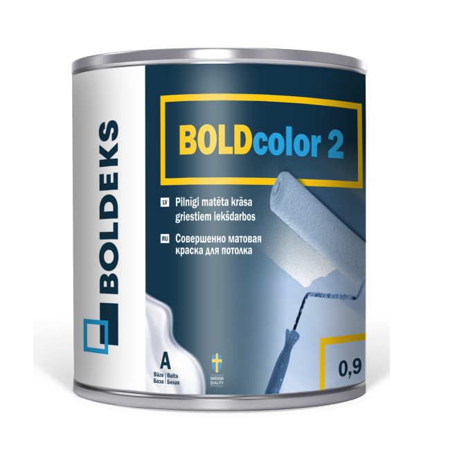 BOLDcolor 2 A matēta krāsa griestiem 0.9l