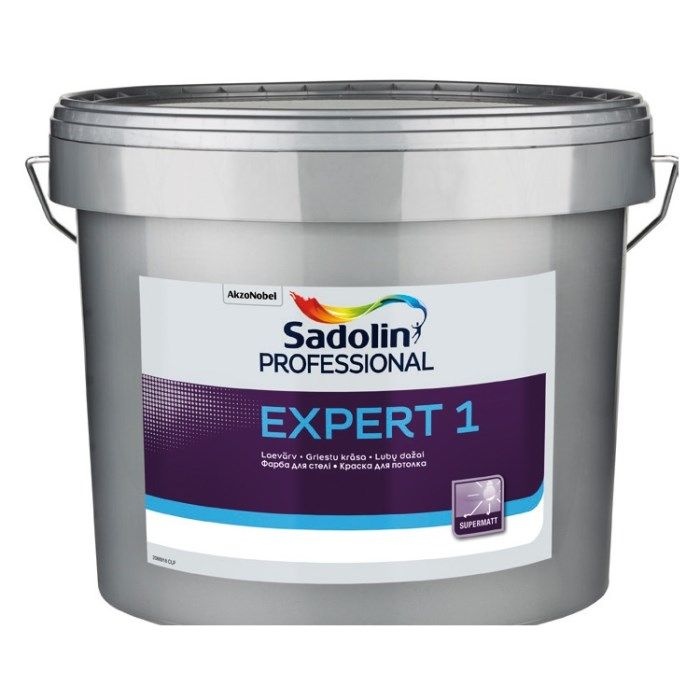 Sadolin Expert 1 BW Griestu krāsa, stipri matēta 10L