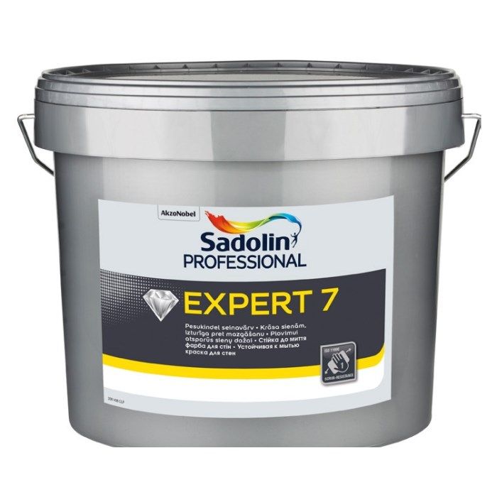 Sadolin Professional Expert 7 BW Krāsa sienām, noturīga pret mazgāšanu, matēta 10L