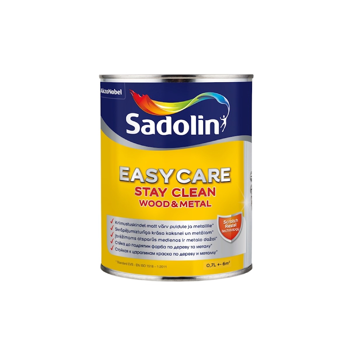 Sadolin Easycare Wood & Metal Krāsa koka un metāla virsmām