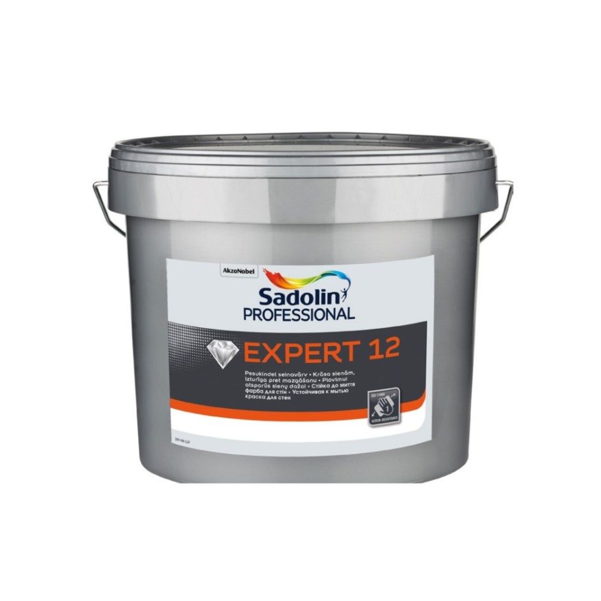 Sadolin Professional Expert 12 BW Krāsa sienām, noturīga pret mazgāšanu, pusmatēta
