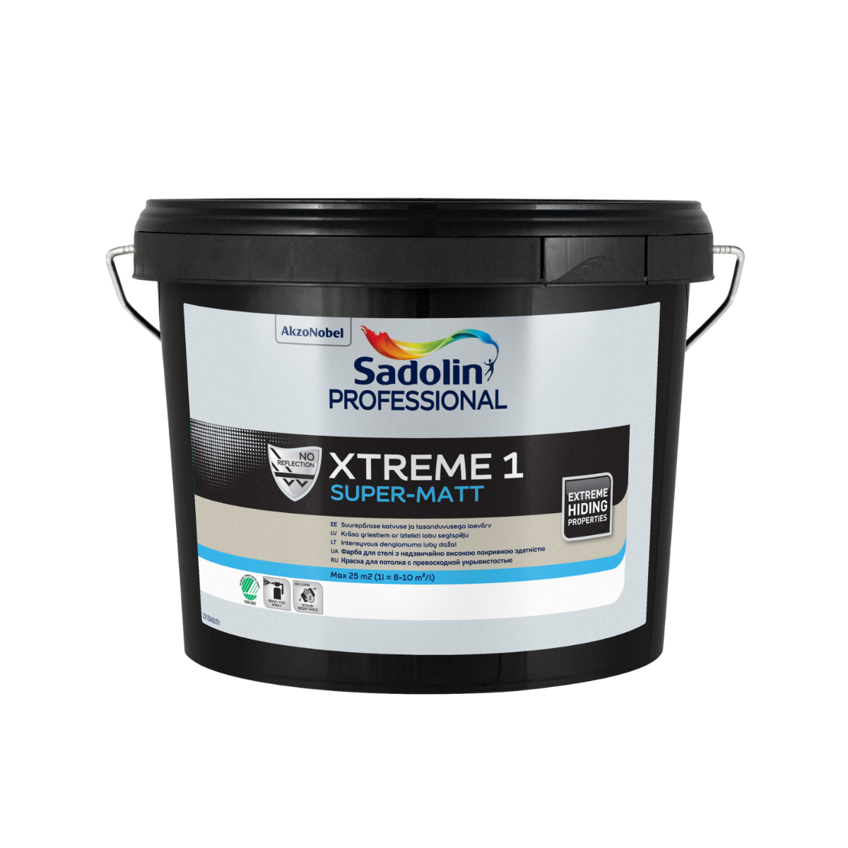 Sadolin Professional Xtreme 1 Dziļi matēta krāsa griestiem 