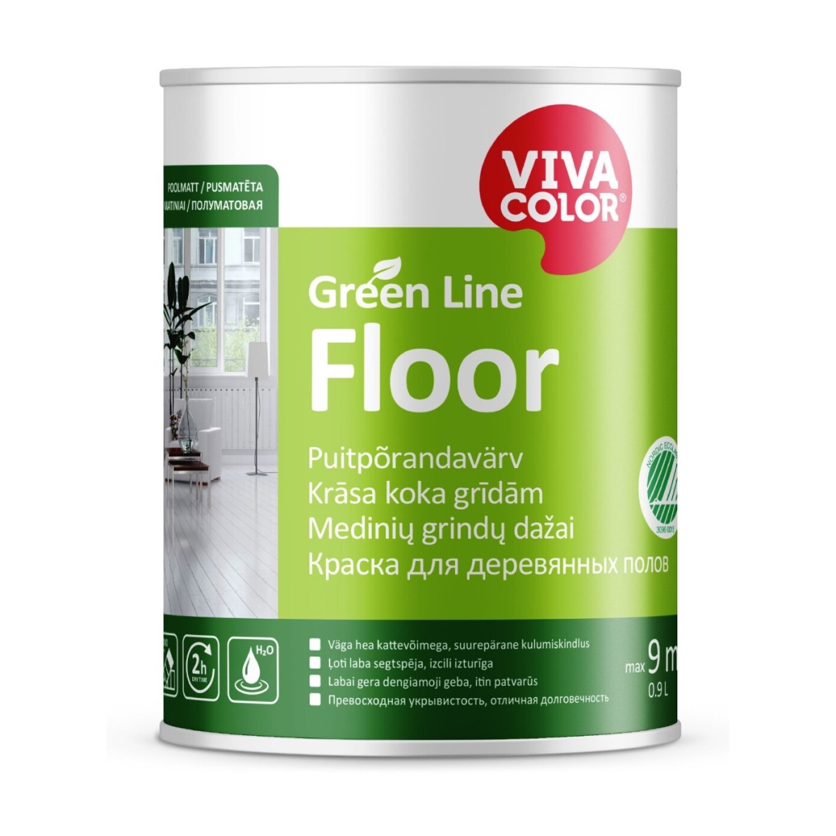 Vivacolor Floor Krāsa koka grīdām