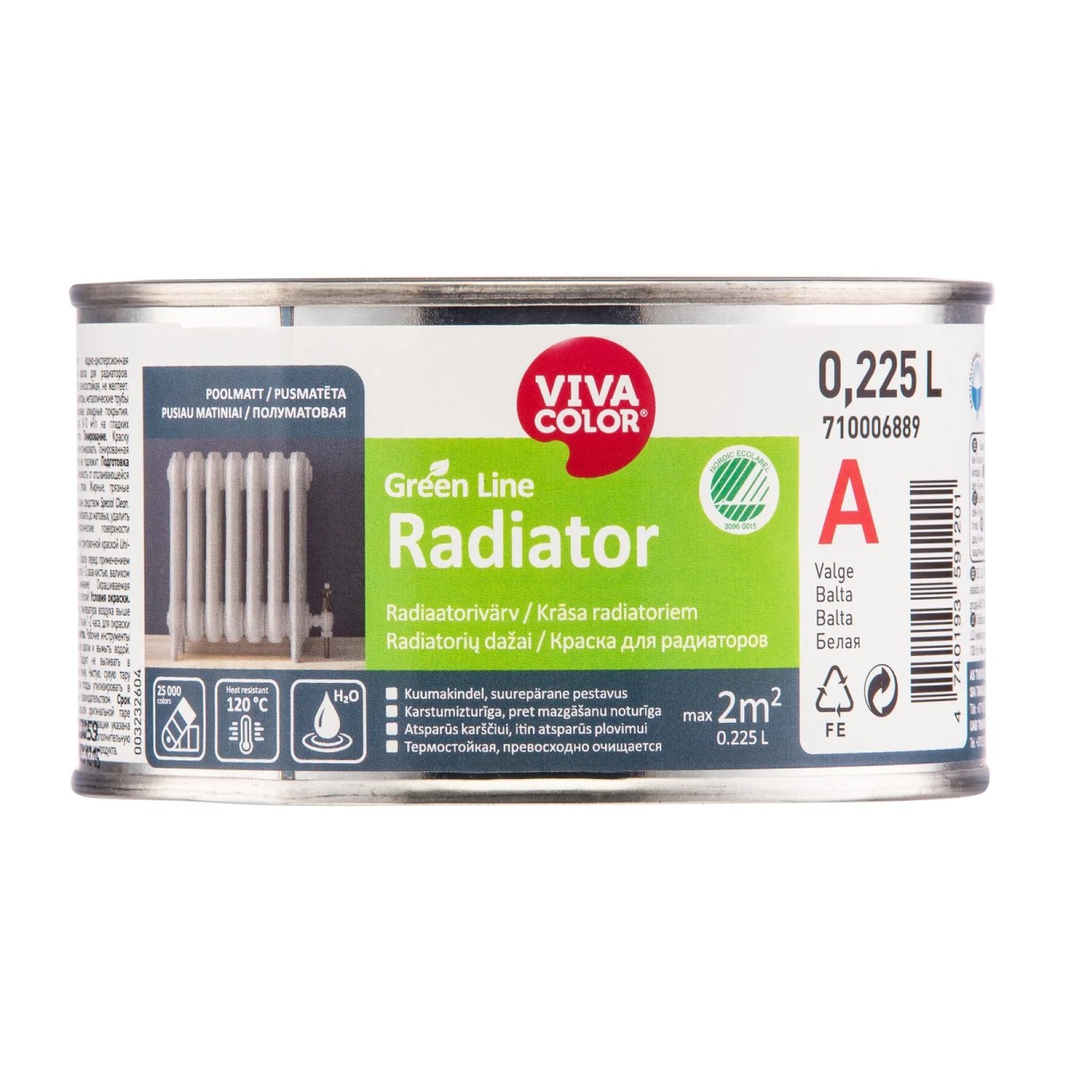 Vivacolor Radiator A Krāsa radiatoriem