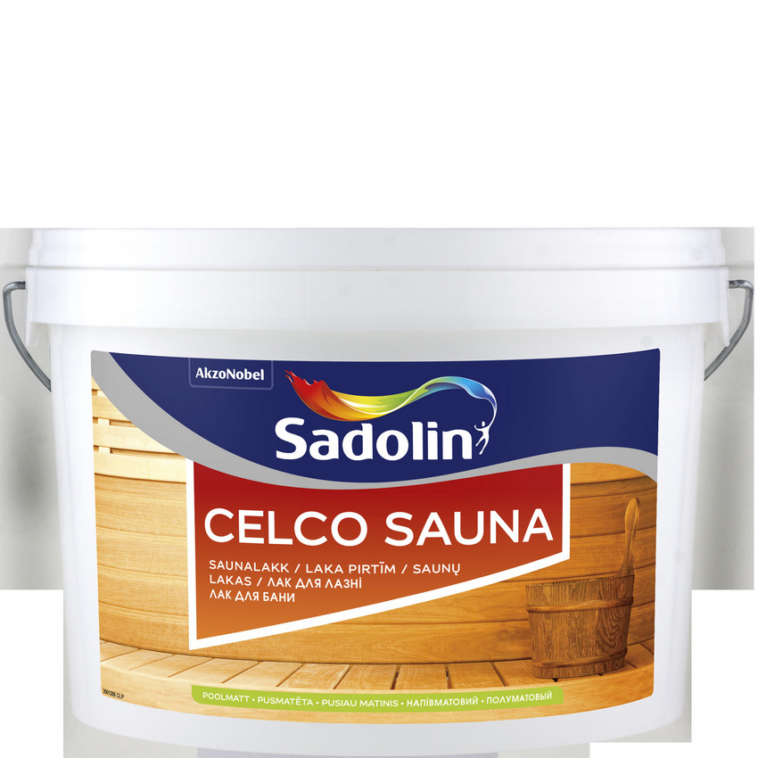 Sadolin CELCO SAUNA pusmatēts 20, 2.5 L